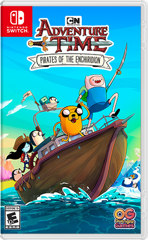 Adventure Time: Pirates of the Enchiridion box art for Playstation 4